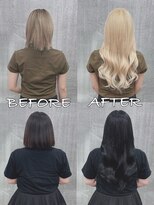 リップ 大阪本店(LIP)&nbsp;【レミー100%最高級人毛/ロング】シールエクステ80枚