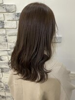 アニー 松戸(ANNI)&nbsp;ホワイトグレージュ/ミニウルフ/デジタルパーマ/チェリーブラウ