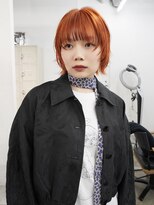 エルメ クラマエ(Elme) high orange × layer cut