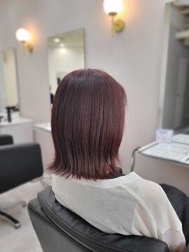 ジ エクト リアン 箕面店(The Ect Lien) 似合わせカット/似合わせカラー 箕面店/レッドブラウン