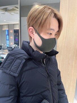 ヘアサロン ガリカ 表参道(hair salon Gallica) 【田中杏実】爽やかモテ髪マッシュ/透明感ベージュブラウン