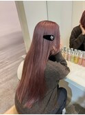 可愛いピンクミルクティーカラー！