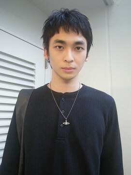 メンズレコ 渋谷(MEN'S LECO) 個性的メンズオン眉ショート