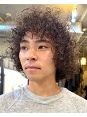 アフロプードルボブハードパーマ