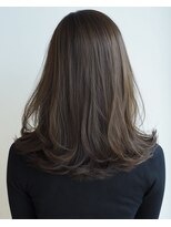 アイビー(ivy)&nbsp;大人女性/ソフトセミディローレイヤー/アッシュブラウン