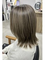 ヘアメイクレコリア(Hair Make RECOLIA)&nbsp;アンブレラカラーハイライト  大人可愛い30代40代50代小顔◎