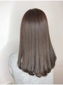 大人かわいい20代30代40代小顔ショコラベージュ Zina本八幡