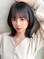 エイミーバイアフロートザガーデン 浦和店(amie by afloat the garden)&nbsp;シースルーバング×顔周りカットで最強小顔ボブ【浦和】