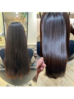 アミーベルレーヴ(AMI a BELLE Reve)の写真/【髪質改善専門店】約100万人が感動のAMI a BELLE Reveのストレートエステ！どんなクセ・ダメージもお任せ!