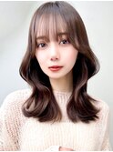 くびれ/韓国/レイヤー/春カラー