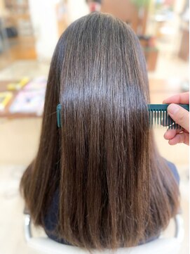 ビーワンヘアー 藤井寺 土師ノ里(B1hair) ロングストレート