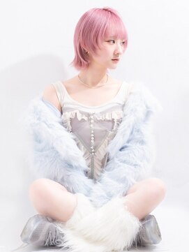 フウ(fuh) 【fuh】ピンク/ピンクカラー/ハイパーケアブリーチ/ダブルカラー