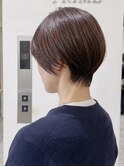首に沿うえりあしショート/40代50代