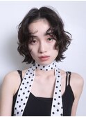 デジタルパーマ/レイヤーボブ/韓国巻き風/結べるレイヤー0522