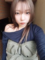ボコカ(bococa)&nbsp;【macana指名】ミルクティーベージュレイヤーカットハッシュ登戸