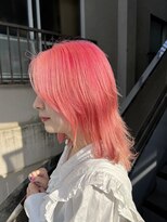 hyon myon/RISEbyREVO 綾瀬店【ヒョンミョン】&nbsp;ハッシュカット/デザインカラー/グレージュ[綾瀬駅/韓国ヘア]