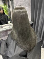 ネームレス 心斎橋(nameless)&nbsp;艶ロング×オリーブグレージュ髪質改善
