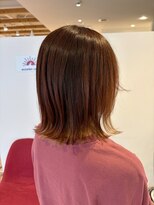 アズールサン 草加西口店(azule-sun)&nbsp;インナーカラー,ピンクベージュ,ベージュ,レイヤーボブ【草加】