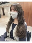 セミロング/くびれレイヤー/髪質改善/顔周り/横浜+