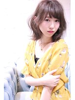 ホラン(HoLan)&nbsp;【HoLan】シアーグレージュx波ウエーブxほつれカールxひし形♪