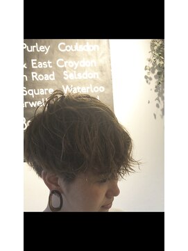 アトリエ ブルー(L'atelier blue) ツーセクションボブ＆パーマ