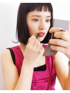 モードケイズエクラ(MODE K's Eclat) デザインカット×ボブスタイル