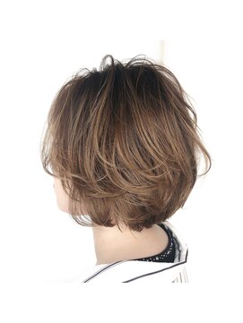 リアン(Lien) ショート×バレイヤージュ