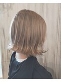 髪の毛を短くしたい方にオススメ!ハイトーンボブ