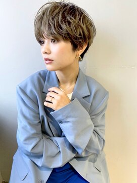 ヴェイン 渋谷(vain) ハンサムショート/クールショート/ハイライト/小顔/前髪カタログ