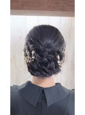 ロングでもスッキリアップスタイル