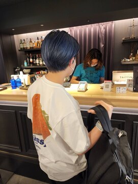 ブロック ジャポン(bloc japon) ブルーシルバーショート