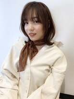 アルディ ユーカリが丘店(HARDI) 透け感のある、ふんわりミディアムヘア