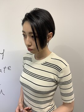 トゥーリ 長崎住吉店(tuuli) tuuli☆30代40代ペールベージュ切りっぱなしショート　54