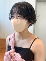 アイティー バイ アルバム 中野店(IT by ALBUM) マッシュショートパーマ_チェリーブラウンフェミニン_ba408231