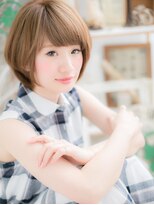 モッズヘア 越谷(mod's hair)&nbsp;透け感ショコラベージュ前下がり耳かけボブc5越谷20代30代40代