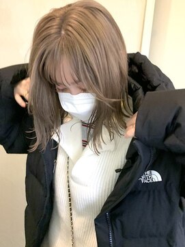 ヒート バイ アンカットラウンジ 渋谷(HEAT by UNCUT&LOUNGE) ミルクティーカラー/インナーカラー/ケアブリーチ/［渋谷］