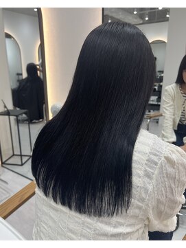 ジーナ 博多筑紫口(Zina) 【冨田侑矢】ダークラベンダーグレージュ○髪質改善