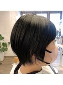 大人ショートボブ