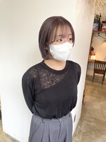 ヘアーアイストゥーレ(HAIR ICI TRE)&nbsp;透明感抜群♪ダブルカラーブリーチラベンダーグレー担当渡辺聖