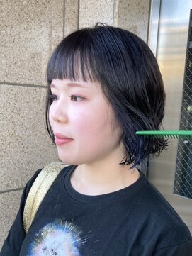 ゴーズゴー 吉祥寺(e)店(go s go) インナーカラー/インナーカラーボブ/ぱっつん前髪