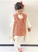 ３歳七五三日本髪府