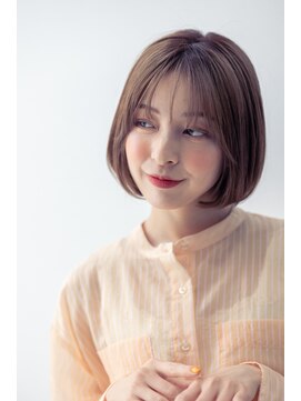 ブリング バイ スノードロップ 吉祥寺(BRING by Snowdrop) 黒髪/グレーベージュ/レイヤーロング/前髪パーマ/吉祥寺