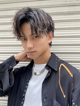 ツーダブルバイフィフス 茶屋町店(WW.. by fifth) スパイラルパーマツイストパーマメンズパーマセンターパート