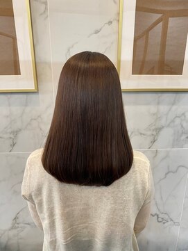 ジーナ 本八幡(Zina) 大人かわいい20代30代40代小顔ショコラベージュ　Zina本八幡