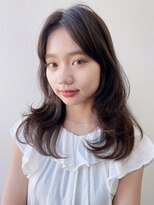 アイティーバイアルバム 八王子店(IT by ALBUM) 小顔似合わせレイヤー_グレーベージュレイヤーロング_29277