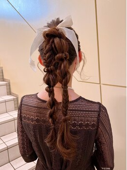 ヘアメイク ジェイエムの写真/【大通パルコ裏】早朝大歓迎！全日早朝7時から予約OK♪(早朝料金有)イベント前にも大好評♪