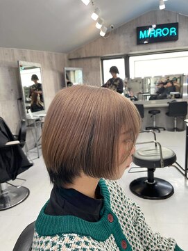 ワンズミラー 海老名店(ONE's MIRROR) イメチェン/レッドブラウン/フルバング/似合わせカット/海老名駅