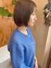 ストレート+カット+カラー+トリートメント￥31,130～→￥24,904～