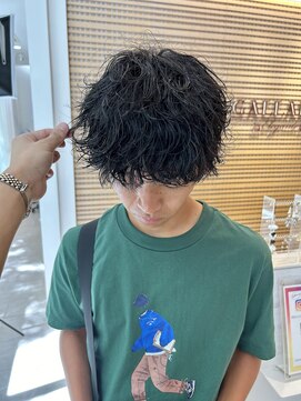 ガレリアエレガンテ 栄店(GALLARIA Elegante) 波巻きパーマ/スパイラルパーマ/めんずへあ