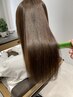 『艶美髪』ストレート+カット+カラー+トリートメント 28050→25000